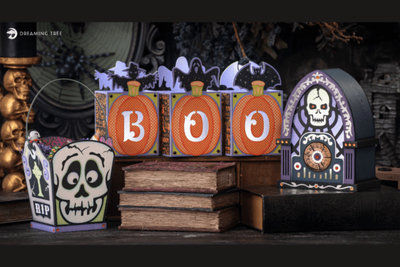 A Haunting We Go! SVG Bundle: Spooky Halloween Crafts