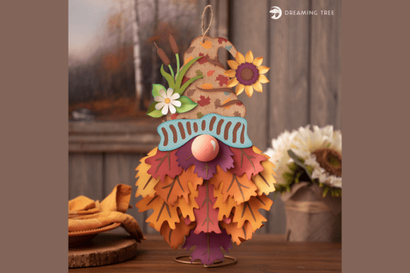Autumn Gnome Decor SVG: A Whimsical Crafting Project