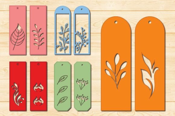 Bookmarks Paper Cut SVG: Intricate Design for Your Crafts