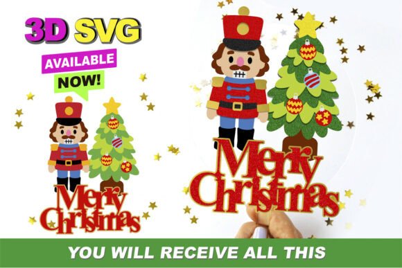 Festive Nutcracker SVG Designs for Holiday Crafts