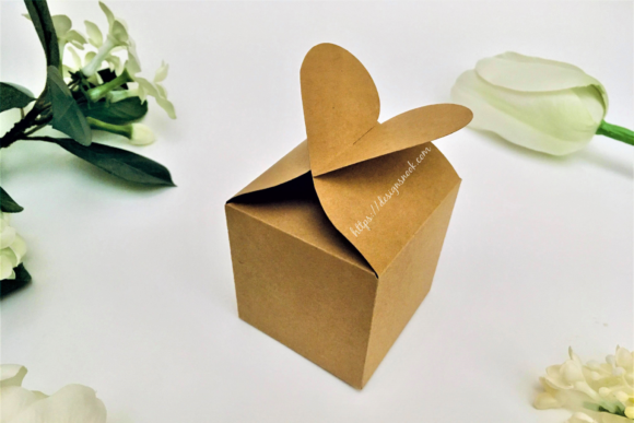 Heart Shaped Cube Box Template: Creative Design for Unique Projects