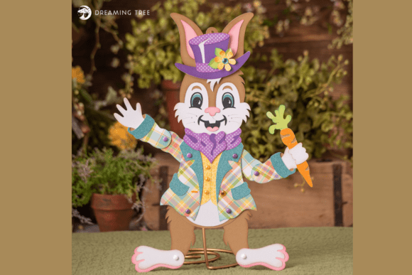 Jointed Mr. Easter Bunny SVG: A Charming Spring Craft
