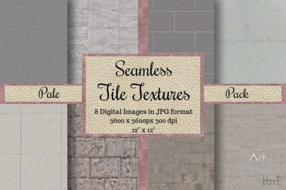Seamless Tile Textures - Pale Pack: Versatile Design Assets