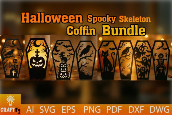 Unwrap the Ultimate Halloween Spooky Skeleton Coffin Bundle
